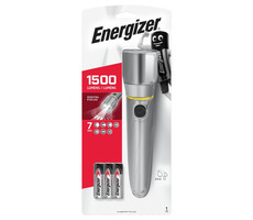 Energizer Metal Vision Ultra HD 1500lm / Taschenlampe / Nachleuchten: bis zu 230 Meter / 6xAA