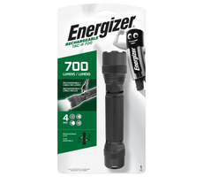 Energizer Tactical wiederaufladbar, 700 lm / Taschenlampe / Nachleuchten: bis zu 100 Meter / Lithium-Ionen-Akku