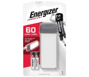 Energizer Fusion Compact 2-in-1 60lm / Taschenlampe / Nachleuchten: bis zu 20 Meter / 2xAAA 