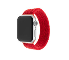 FIXED Nylonarmband Elastisches Nylonarmband für Apple Watch 38 & 40 mm Größe S rot