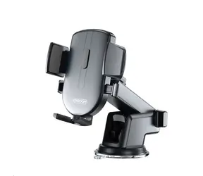 Joyroom JR-OK3 Autotelefonhalter mit Teleskoparm schwarz / für Telefone mit einer Breite von 60-87 mm / Saugnapf