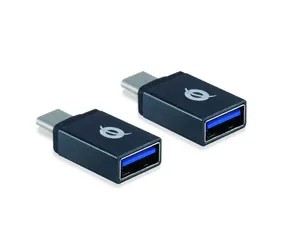 Conceptronic DONN03G OTG-Adapter USB-C auf USB-A (2 Stück)