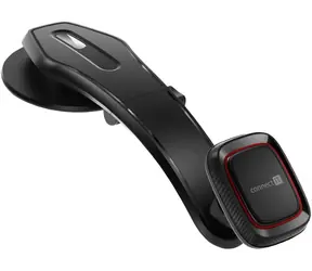 Connect IT InCarz ArmAngle schwarz / Magnetische Autohalterung / universal / 4 Magnete