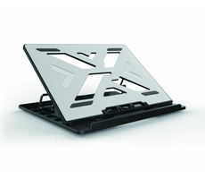 Conceptronic THANA03G ergonomisches Laptoppad silber / für 15,6" Laptop / 7 Positionen 