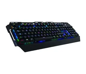 Conceptronic KRONIC01IT (IT) schwarz / mechanische Gaming-Tastatur / RGB-LED / blauer Schalter / IT-Layout