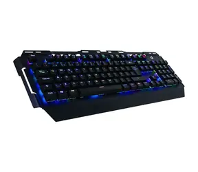 Conceptronic KRONIC01PT (PO) schwarz / mechanische Gaming-Tastatur / RGB-LED / blauer Schalter / PO-Layout