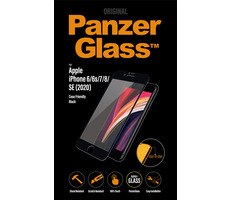 PanzerGlass Hartglas Case Friendly AB für Apple iPhone SE 2020 & 8 & 7 & 6s & 6 schwarz