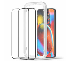 Spigen tR Align Master Black 2 Pack Schutzglas für Apple iPhone 13 & 13 Pro & 16e