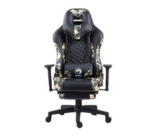 Marvo CH-134 schwarz / Gamingstuhl / 123-133cm / ergonomisch / Kunstleder