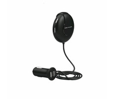 RealPower 195446 USB-Autoladegerät schwarz / 6x USB/ 2400 mA