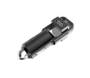RealPower 219735 USB-Autoladegerät schwarz / 2x USB/ 2400 mA