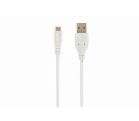Gembird Micro-USB-Kabel 1,8 m weiß / USB-A (M) - Micro USB (M)