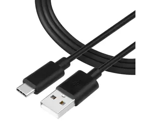Tactical Smooth Thread Cable USB-A - USB-C 2 m schwarz / Nachverkauf
