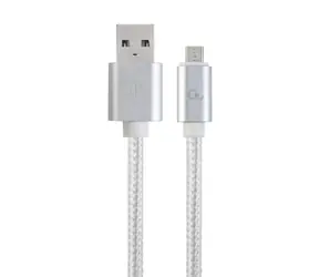 Gembird CCB-MUSB2B-AMBM-6 Micro-USB-Kabel 1,8 m grau / USB-A (M) - Micro USB (M)