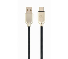 Gembird CC-USB2R-AMCM-2M USB-C-Kabel 2 m schwarz / USB 2.0 A (M) - USB-C (M)
