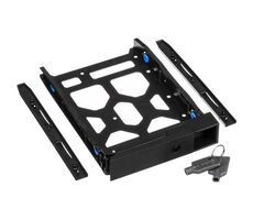 QNAP TRAY-35-BLK01 Tablett für 3,5 Zoll mit Schloss und zwei Schlüsseln / für TR-004 & TS-431KX