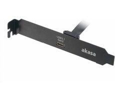 Akasa AK-CBUB37-50BK Halterung für PCI USB 3.1 Gen2 Typ C 50 cm