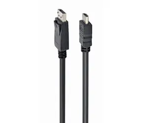 Gembird CC-DP-HDMI-1M Kabel HDMI (M) - DisplayPort (M) 1 m