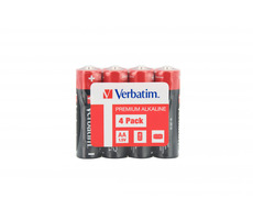 Verbatim Alkaline-Batterien AA 4 Stk