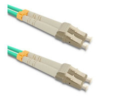 Qoltec 54075 Patchkabel Glasfaser LC-UPC / Duplex / Multimode / OM3 / 1 m