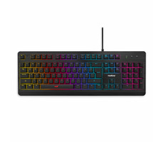 Niceboy ORYX K445 Element schwarz / mechanische Tastatur / RGB-LED / GORO RX-Schalter / USB / CZ Layout / 1,5 m 