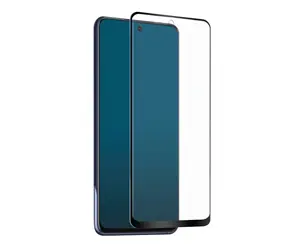 SBS Full Cover gehärtetes Glas für Samsung Galaxy S21 FE schwarz