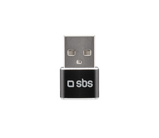 SBS Adapter USB-Stecker - USB-C-Buchse schwarz