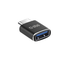 SBS Adapter USB-Buchse - USB-C-Stecker schwarz