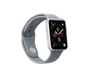 SBS-Armband für Apple Watch 44 mm, Größe (M-L), grau