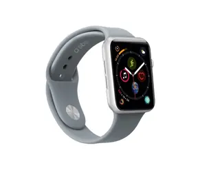 SBS-Armband für Apple Watch 44 mm, Größe S-M, grau