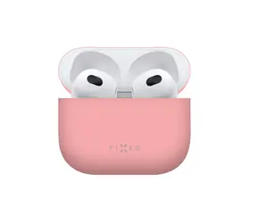 FIXED Silky Ultradünne Silikonhülle für Apple Airpods 3 rosa