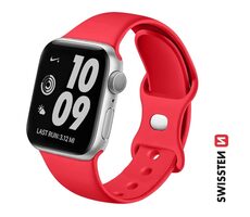 Swissten Silikonarmband für Apple Watch 38/40/41 mm rot