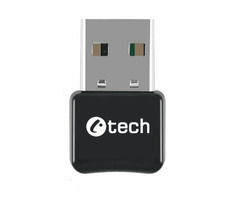 C-tech BTD-01 USB Bluetooth 5.0 Adapter / USB-A 2.0 / Mini-Dongle / Bluetooth 5.0