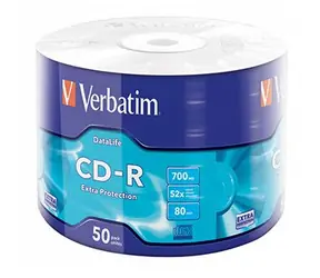 Verbatim 50 Stück CD- R 700 MB 52x