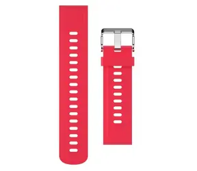 Aligator Silikonband 22mm rot / Restposten