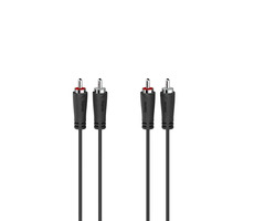 HAMA Audiokabel 2 Cinch - 2 Cinch 1,5 m Stereo
