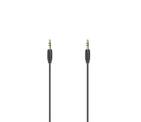 HAMA Slim-Audiokabel Klinke 3,5 mm - Klinke 3,5 mm 0,5 m