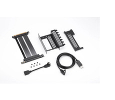 CableMod Vertical PCI-e 4.0 Edition Halterung - HDMI + DisplayPort schwarz