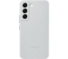 Samsung Lederrückseite für Samsung Galaxy S22 grau