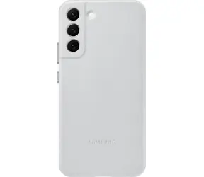 Samsung Lederrückseite für Samsung Galaxy S22 PLUS grau