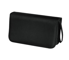 HAMA CD Wallet Nylon 80 Hülle schwarz