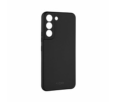 FIXED Story Gummi-Rückseite für Samsung Galaxy S22 5G schwarz