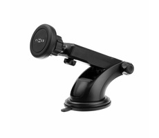 FIXED Maggy XL Universeller Magnethalter für Mobiltelefone mit langem Saugnapf / für Glas oder Armaturenbrett