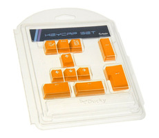 Ducky PBT Double-Shot Tastenkappen-Set orange / 11 Tasten