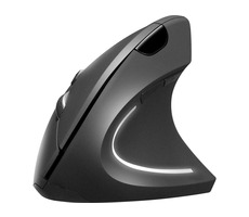 Sandberg Wired Vertical Mouse schwarz / vertikale Maus / optisch / 2400 DPI / 6 Tasten / 1,5 m      