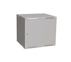 Solarix Wandfaltschrank SENSA LITE 9U 450mm - Blechtür / RAL 7035