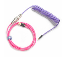 Ducky Premicord Joker Spiral-USB-Kabel / USB-C