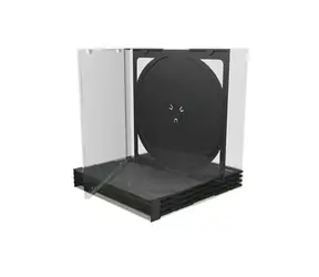 MediaRange CD Jewelcase für 2 Discs schwarz (100 Stück)