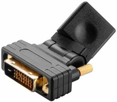 Akasa AK-CBHD16-BK Reduzierung von DVI-DI auf HDMI / 360°