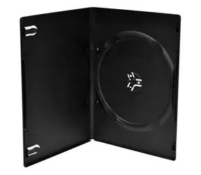 MediaRange DVD-Slimcase-Hülle für 1 Disc schwarz (50 Stück) / 7 mm